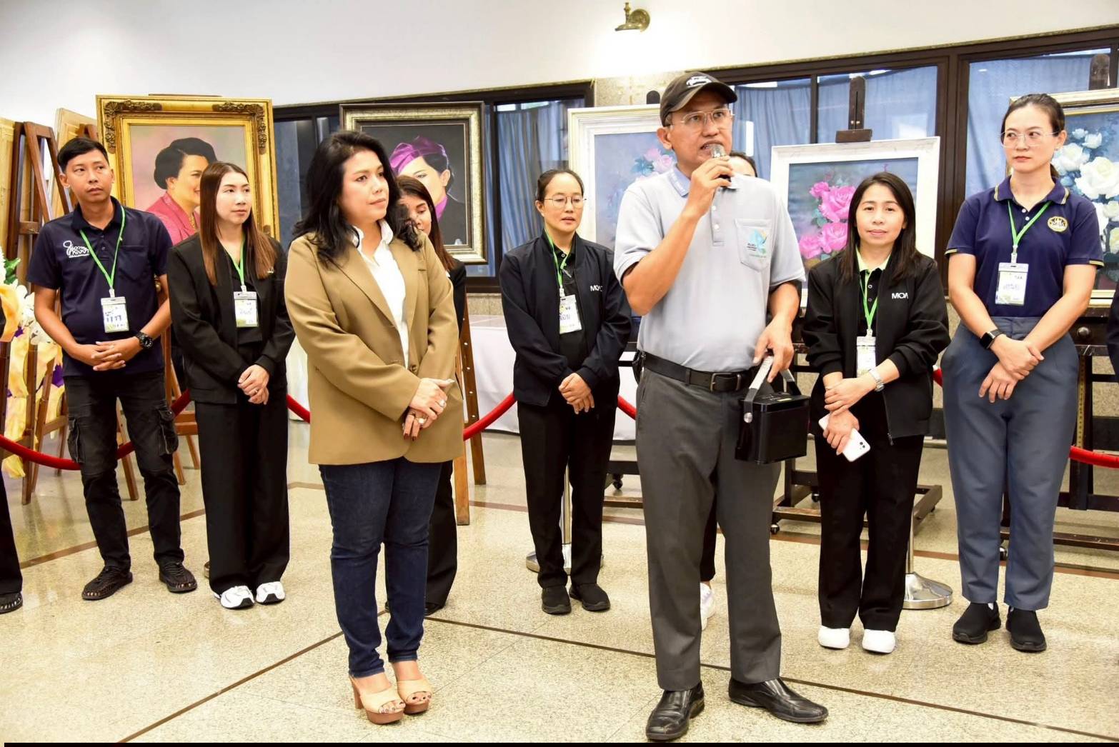 title - ผอ.ศพส. ได้รับเชิญเป็นผู้บรรยายพิเศษให้แก่ บุคลากรในโครงการฝึกอบรมของสถาบันเกษตราธิการ หลักสูตร นักบริหารการพัฒนาการเกษตรและสหกรณ์ ระดับต้น (นบต.) รุ่นที่ 79 ณ ศาลาพระมิ่งขวัญ ศูนย์ส่งเสริมและพัฒนาอาชีพเสริมนอกภาคการเกษตร (ศูนย์ศิลปาชีพบางไทรฯ (เดิม))